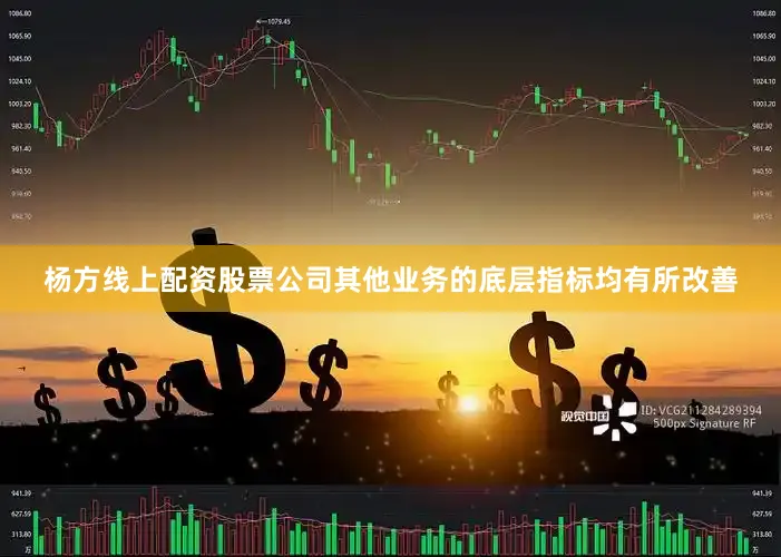 杨方线上配资股票公司其他业务的底层指标均有所改善